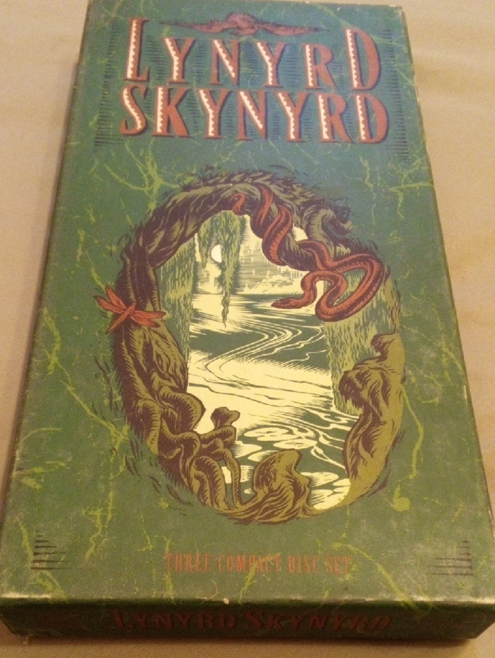 Lynyrd Skynyrd Three Compact Disc Set - Green Artwork